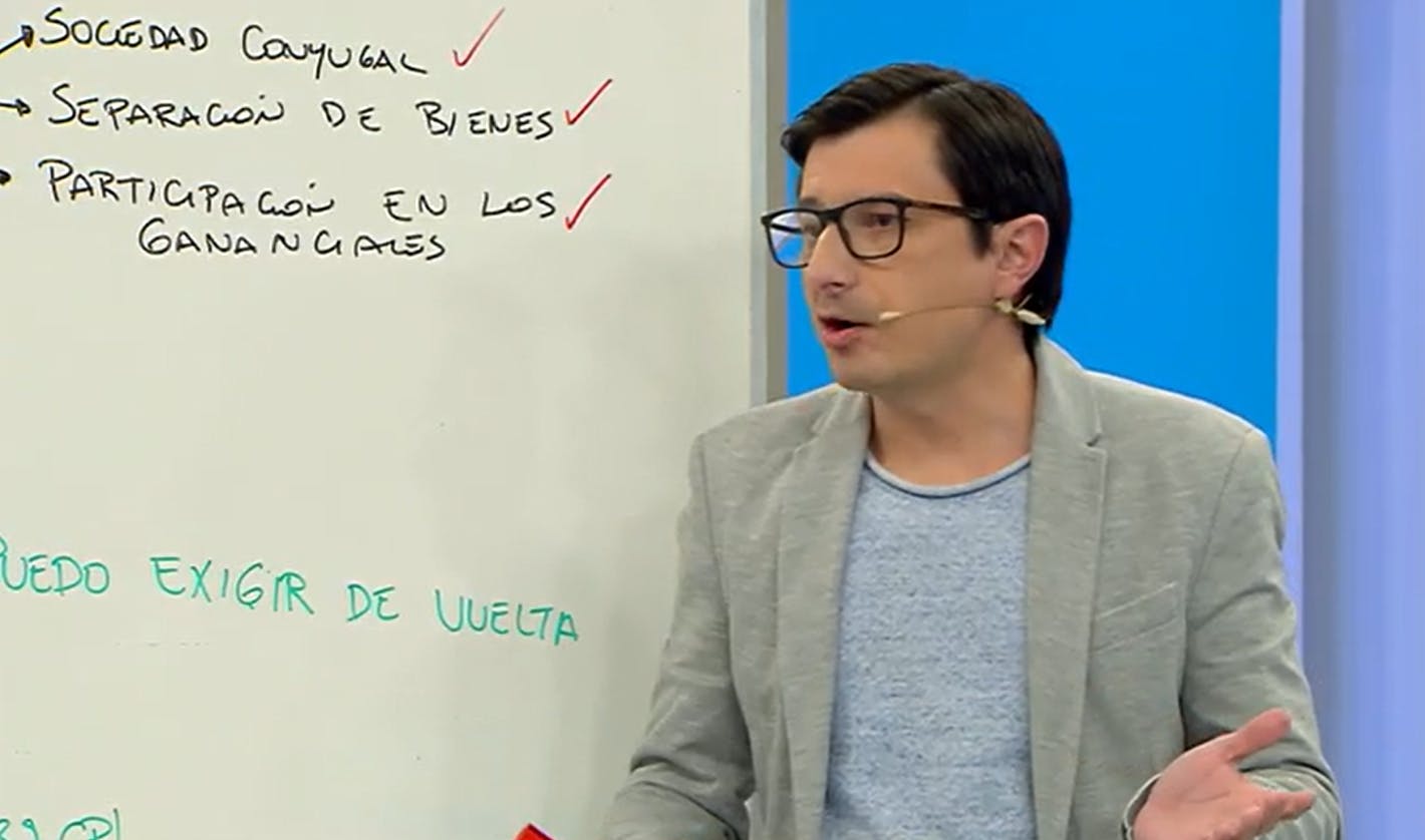 La pizarra de Alberto Precht: Cuando el matrimonio es un negocio y el divorcio, una pesadilla
