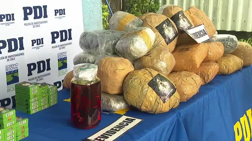 Admiradores de Pablo Escobar y emprendedores del Vaper de cannabis: 4 detenidos deja operativo PDI