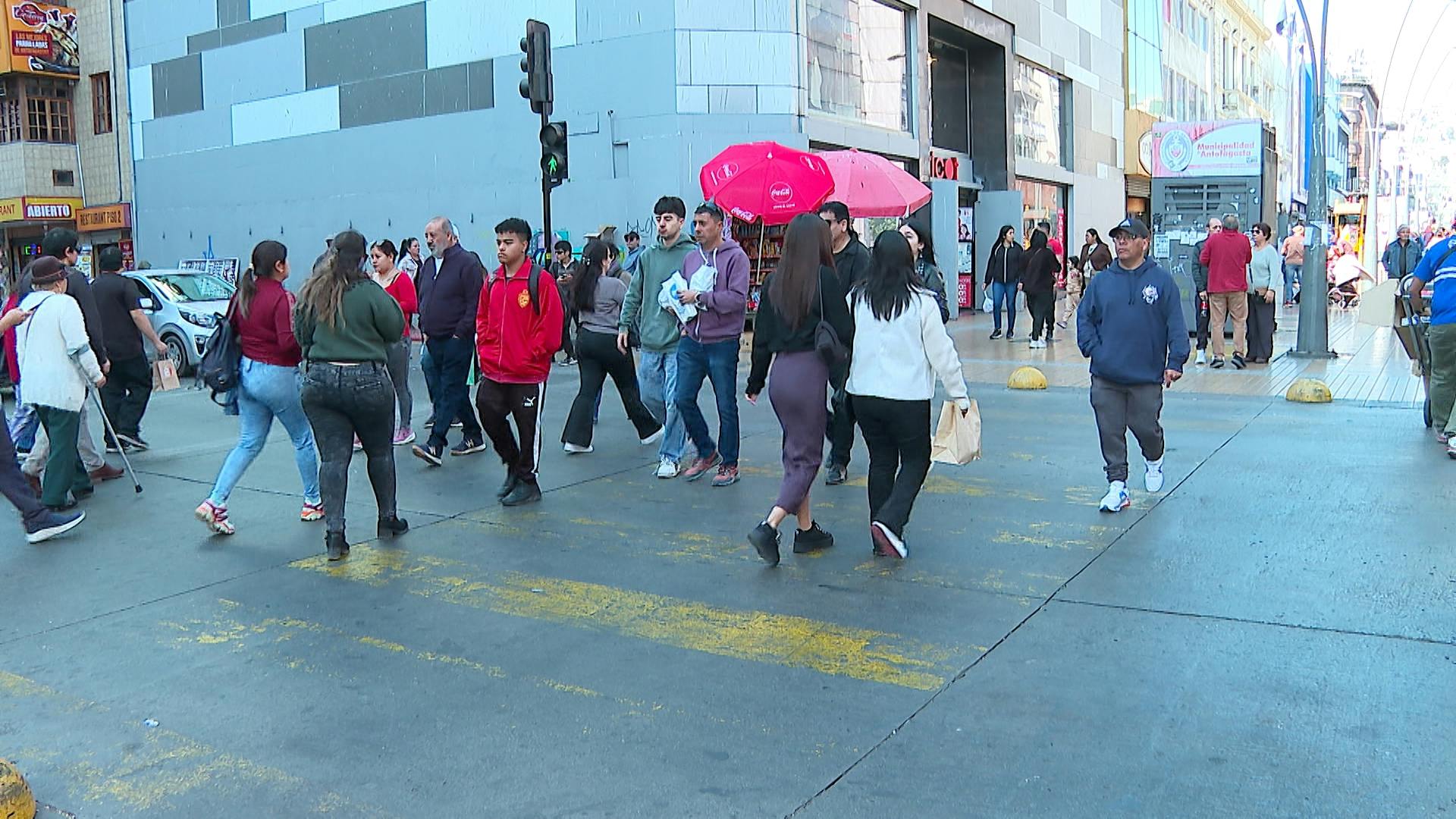Temperaturas máximas más bajas de lo normal en Antofagasta