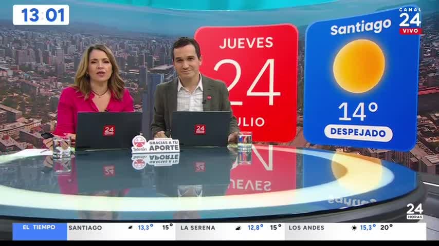 24 Horas Al Día - Jueves 24 de julio 2025