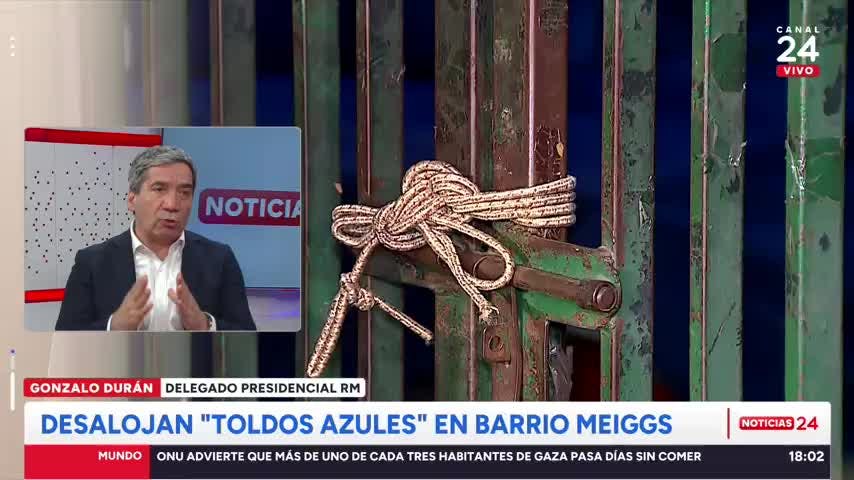 Delegado Durán tras desalojo de toldos azules en Barrio Meiggs: “Mantendremos turnos de 24 horas de guardias tácticos”