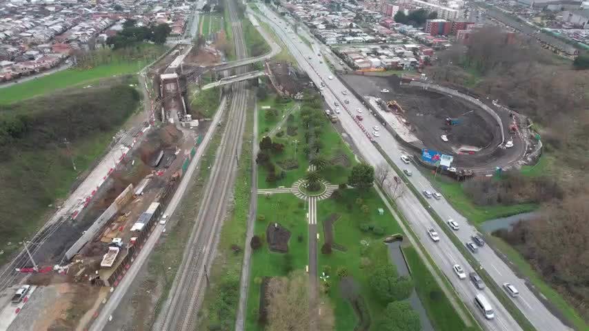 Puente Perales va en un 14,7% de construcción