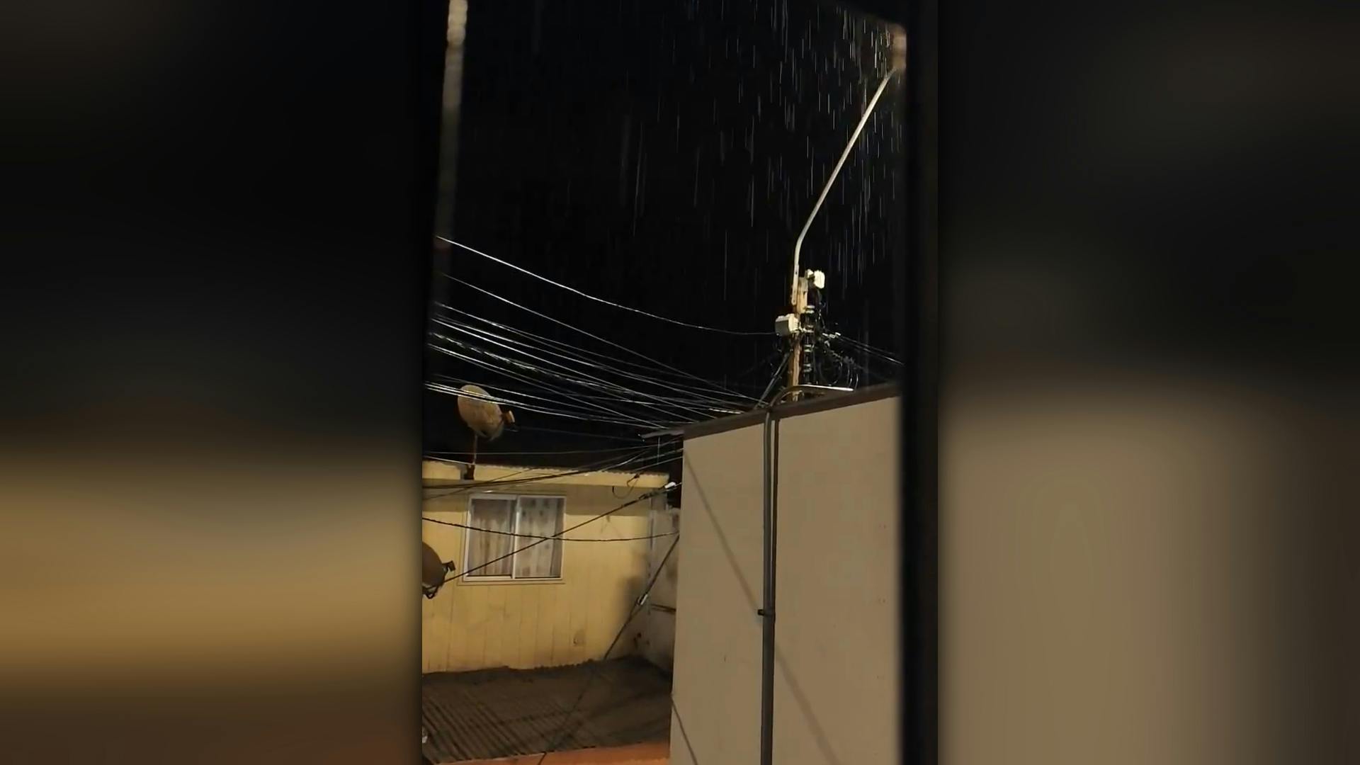 Registran precipitaciones, granizos, nieve y fuertes vientos en la región 
