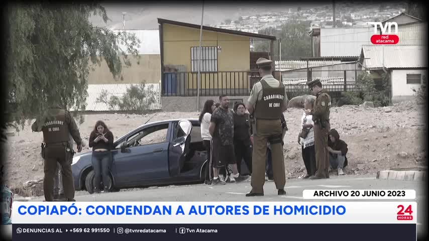 Copiapó: condenan a autores de homicidio