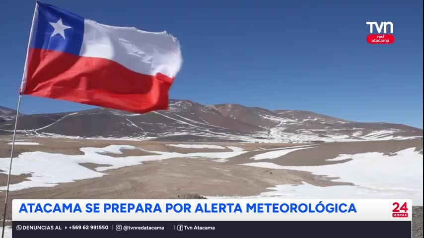 Atacama: anuncian precipitaciones