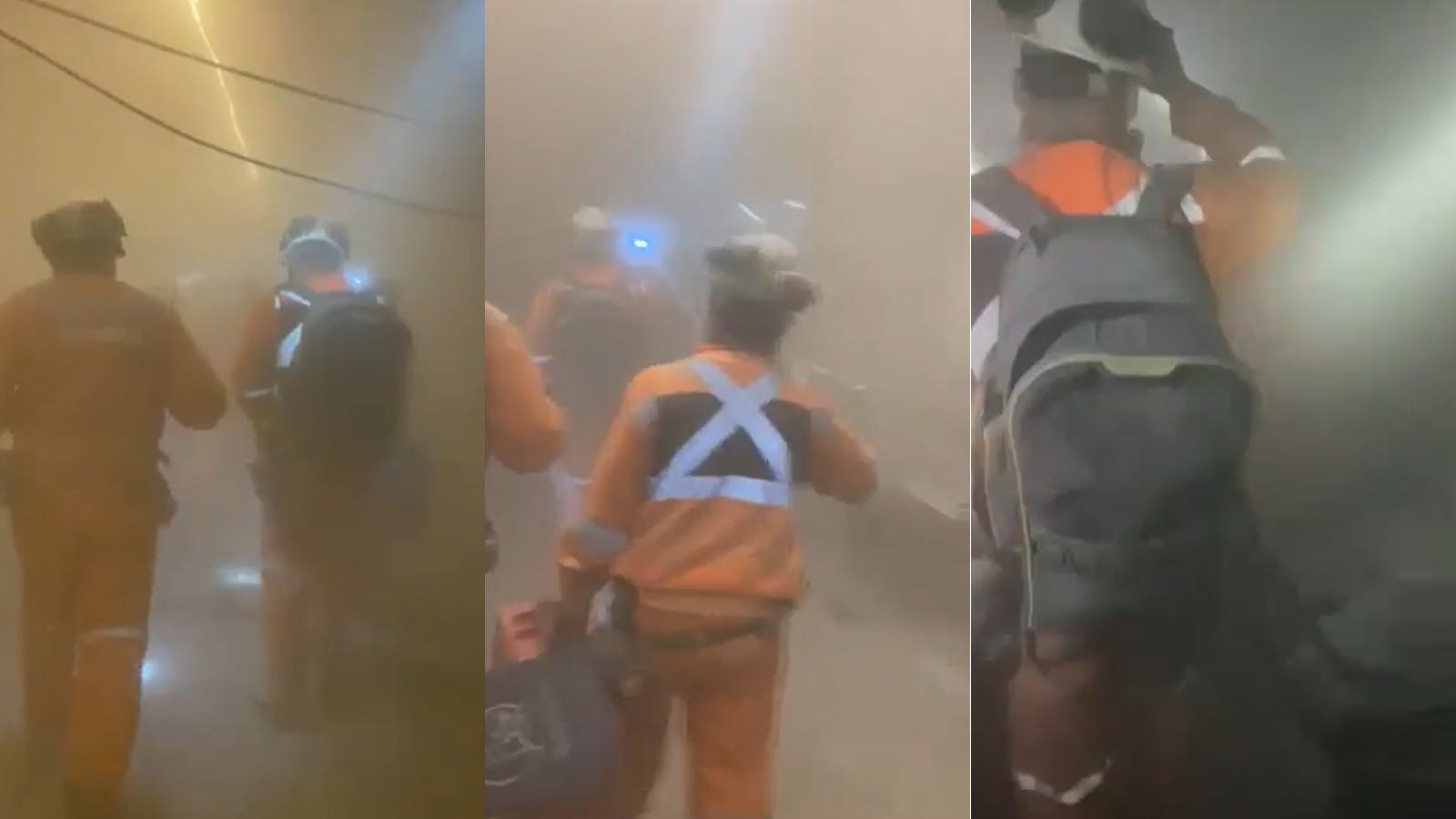 "¡Con cuidado!": El angustiante registro del derrumbe en la mina El Teniente
