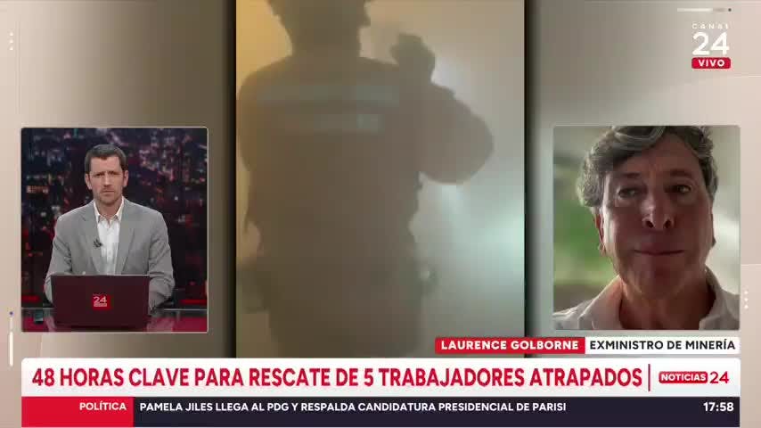 Laurence Golborne: “La tecnología que tiene Codelco es muy distinta a lo que tuvimos en la mina San José y eso puede ayudar”