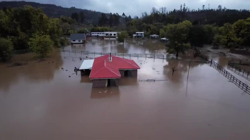 Cancelan alerta roja en Biobío por riesgo de desbordes