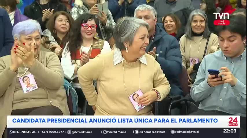 Candidata Presidencial Jeannette Jara protagonizó encuentros con la comunidad en el Maule
