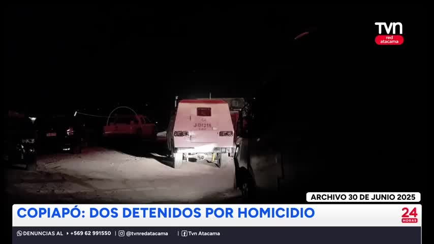 Copiapó: dos detenidos por homicidio