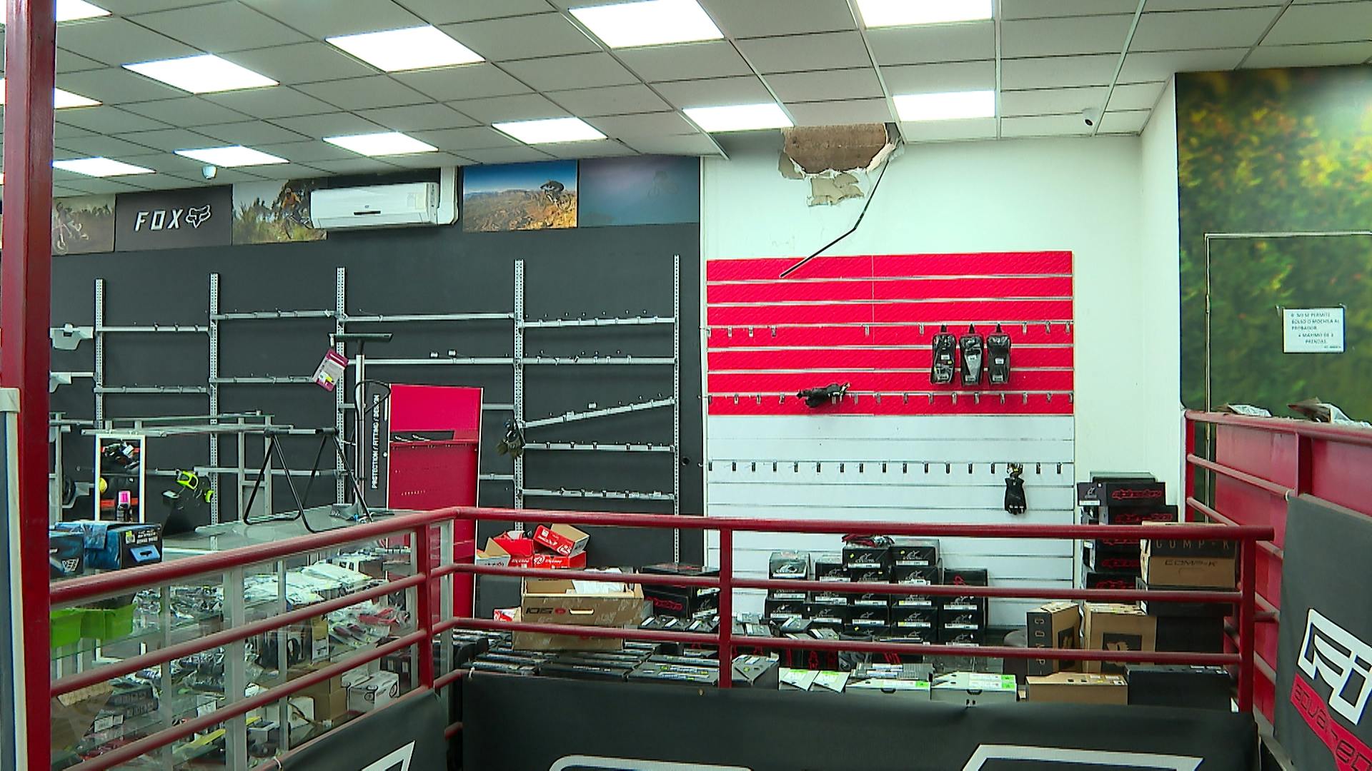 Avaluó de robo a tienda de motos supera los 300 millones de pesos