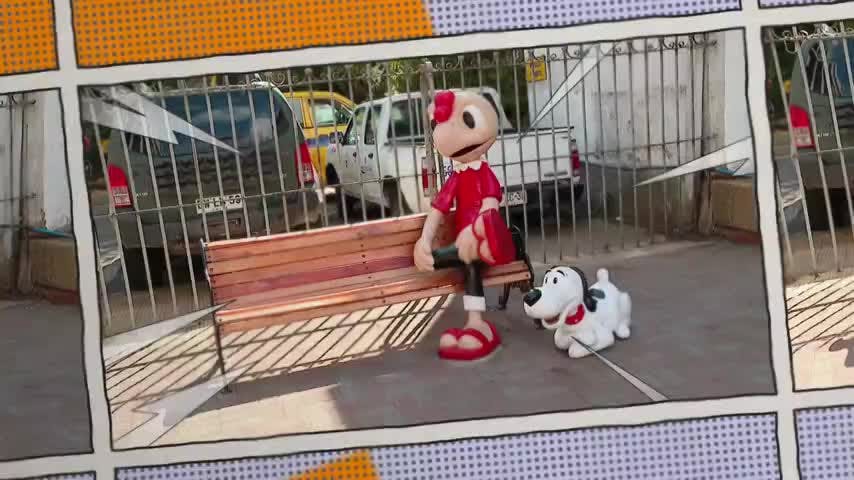 Prueban figura de Condorito tras retiro por obras en el sector