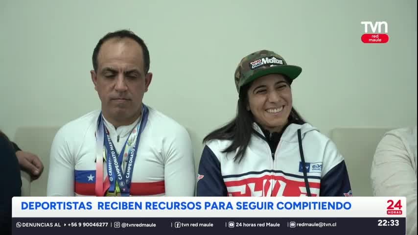 Deportistas maulinos reciben financiamiento para seguir compitiendo