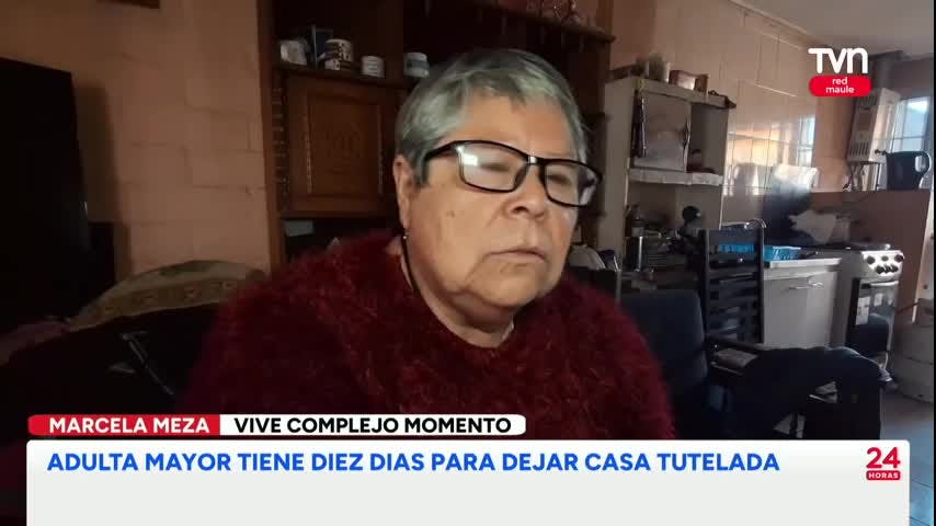 Inminente desalojo de adulta mayor de casa tutelada de SERVIU