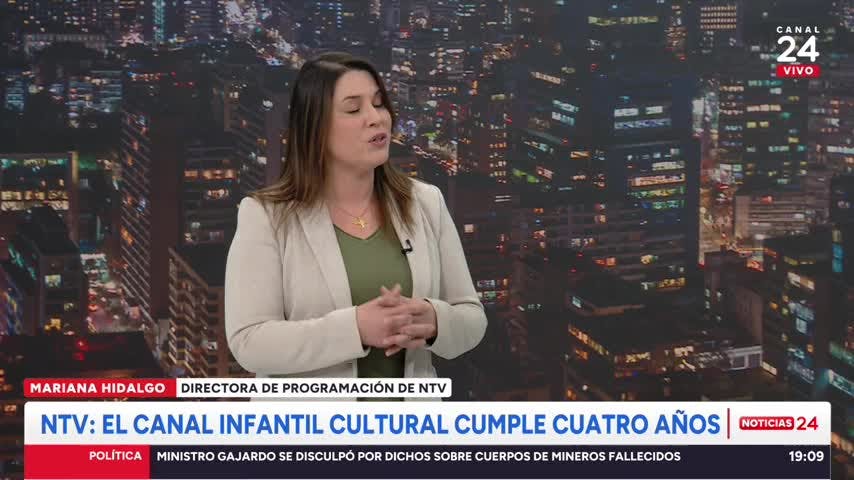 Mariana Hidalgo y cuarto aniversario de NTV: "Nos tiene orgullosos a todo TVN"