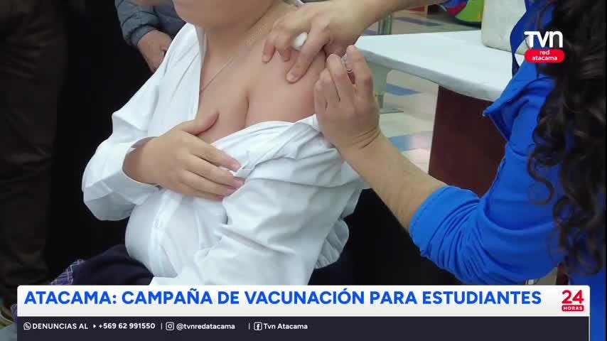 Campaña de vacunación escolar