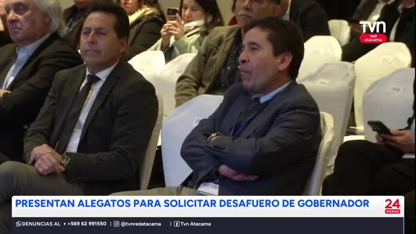 Audiencia para revisar solicitud de desafuero