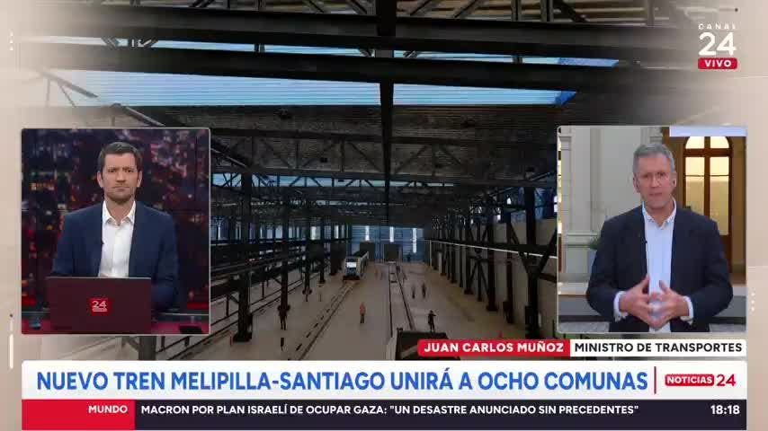 Ministro Muñoz y tren Santiago-Valparaíso: “Tiene que seguir adelante como todo proyecto que trasciende administraciones”