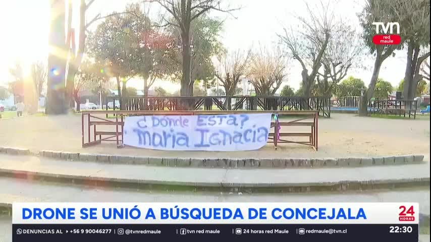 Drone minero se unió a búsqueda de concejala