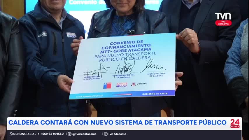 Nuevo transporte público para Caldera