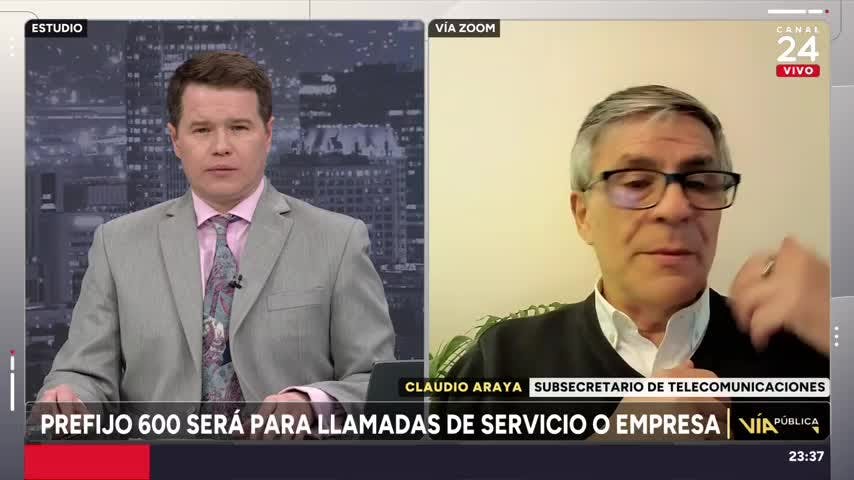 Subsecretario Araya por inicio del prefijo en llamadas spam: "Esto permite a la gente distinguir entre una llamada válida y de estafa"