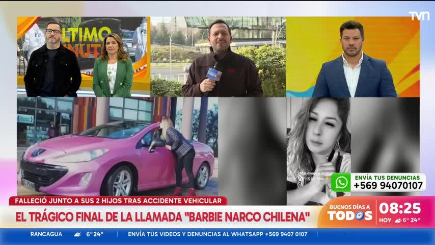 El trágico final de la "Barbie narco chilena" 