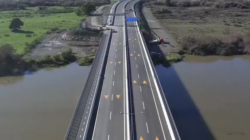 Nudos viales del acceso sur al puente industrial descongestionará cruce ferroviario de Boca Sur