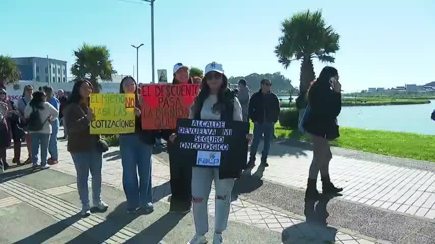 Comenzó un paro indefinido de los profesores de Talcahuano, pese al nombramiento de un administrador provisional