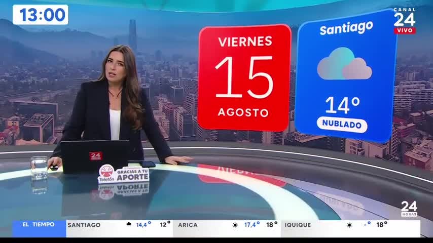 24 Horas al Día - Viernes 15 de agosto 2025