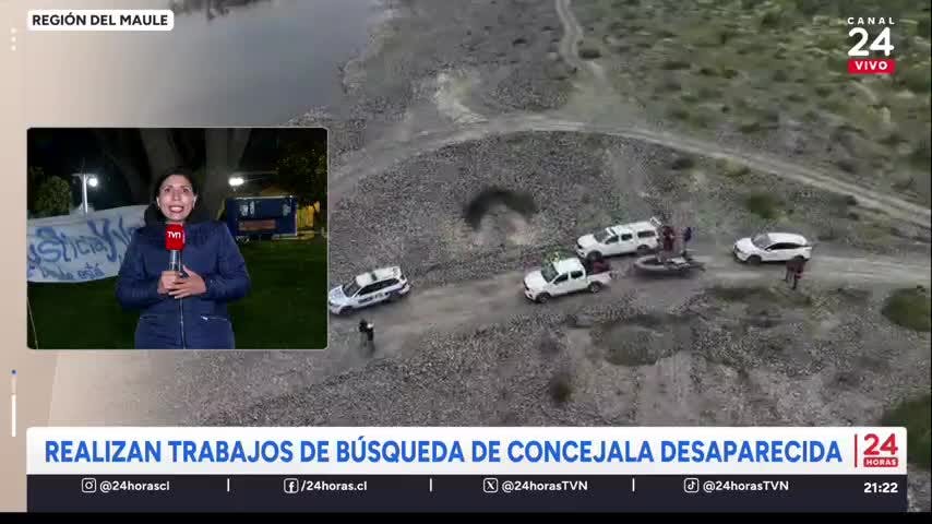 Realizan trabajo de búsqueda de concejala desaparecida