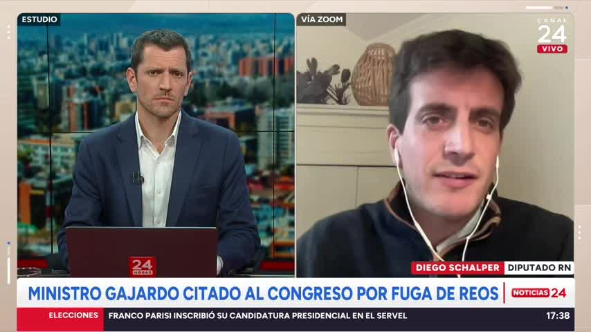 Diputado Schalper: “Si el Presidente (Boric) tiene tiempo para dirimir candidaturas, espero tenga tiempo para hacerse cargo de la seguridad del país”