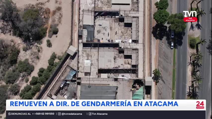 Remueven a director de Gendarmería en Atacama