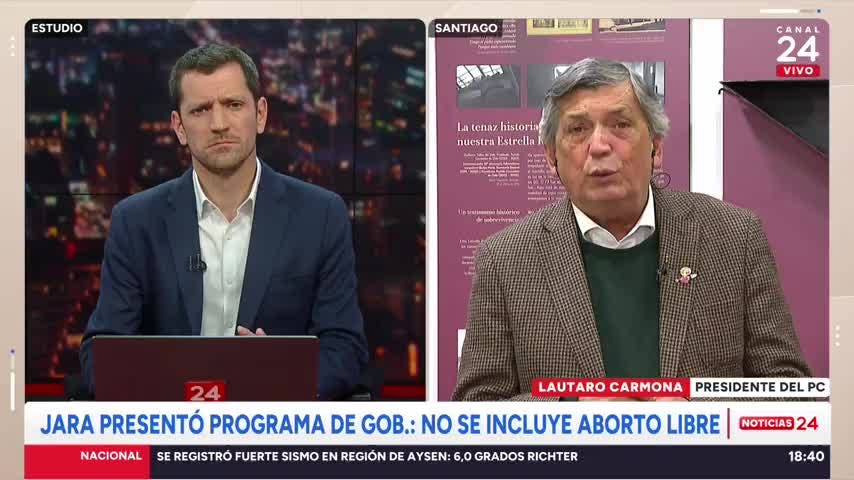 Lautaro Carmona y programa de gobierno de Jeannette Jara: “No es un documento terminal, no está escrito en piedra”