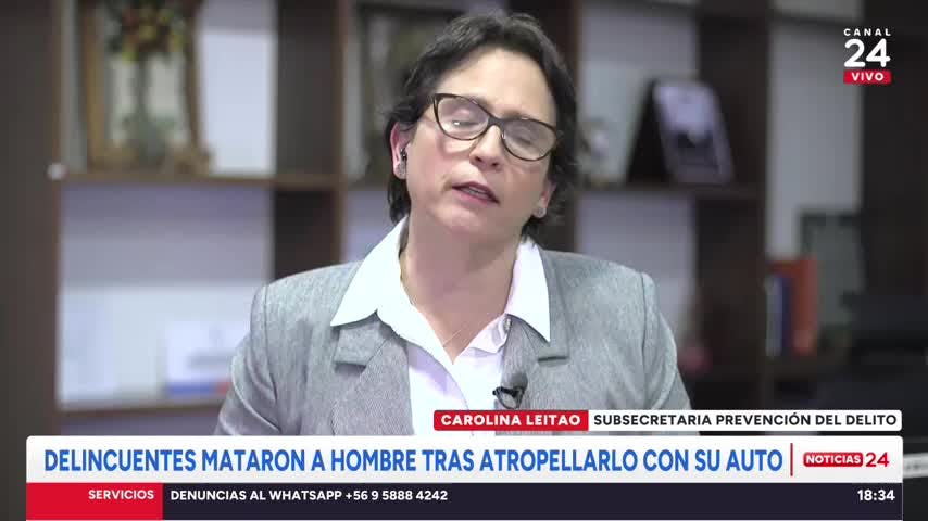Subsecretaria Leitao tras crimen en Curacaví: “Es un hecho tremendo que debemos visibilizar y esclarecer”