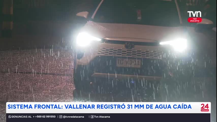 Atacama: entregan balance de las precipitaciones