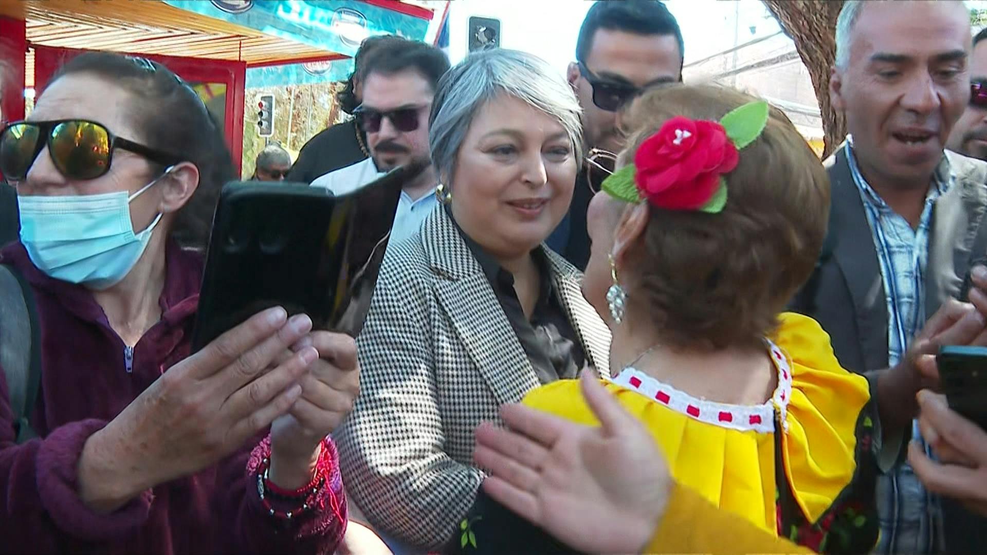 Candidata del PC y oficialismo Jeannette Jara realizó visita a Calama 