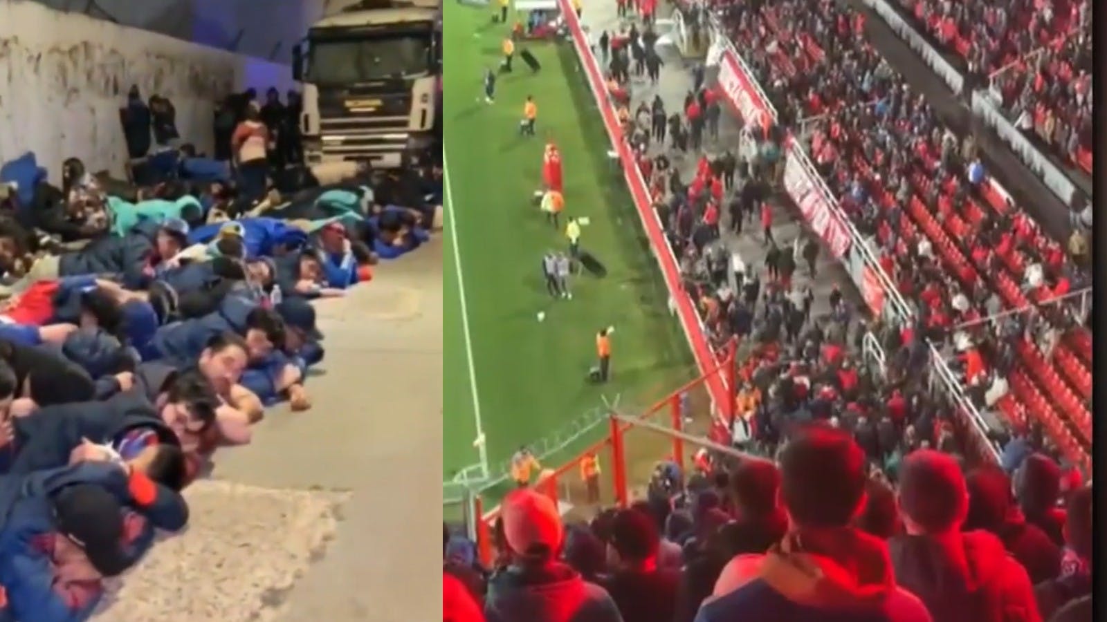 Barbarie en Avellaneda: Hincha azul en riesgo vital y 97 detenidos tras desastre en partido 