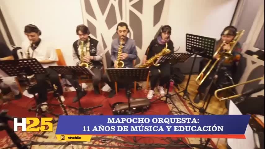 En Hora 25: Mapocho Orquesta celebra diez años de música, comunidad y creatividad