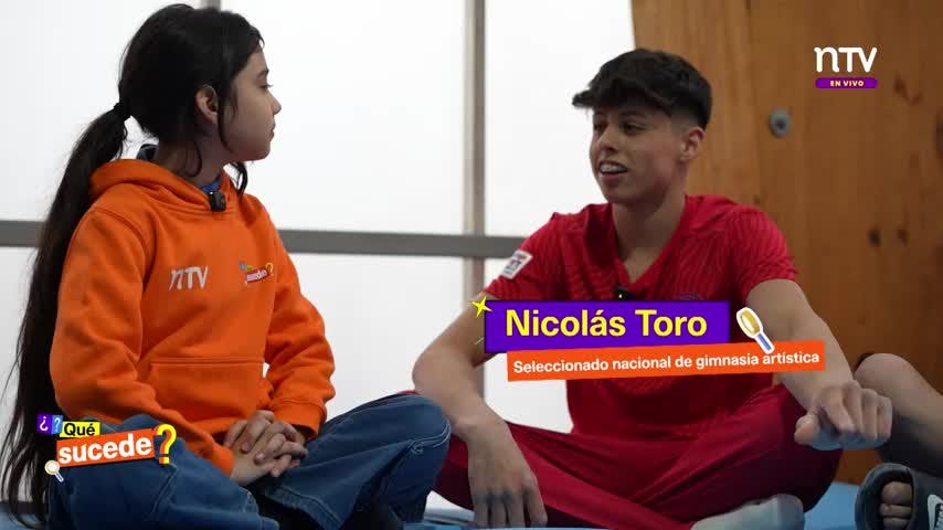En ¿Qué Sucede?: Jóvenes talentos de la gimnasia artística