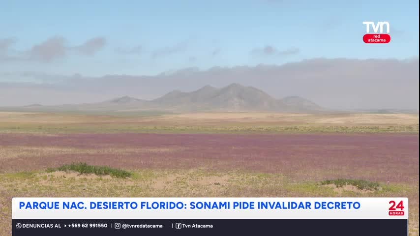 Piden invalidar decreto de Parque Nacional Desierto Florido