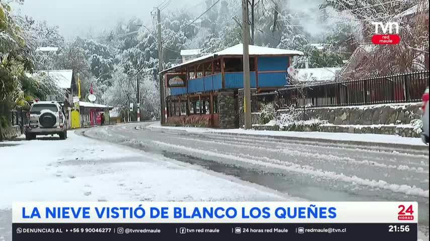 Nieve en Romeral 