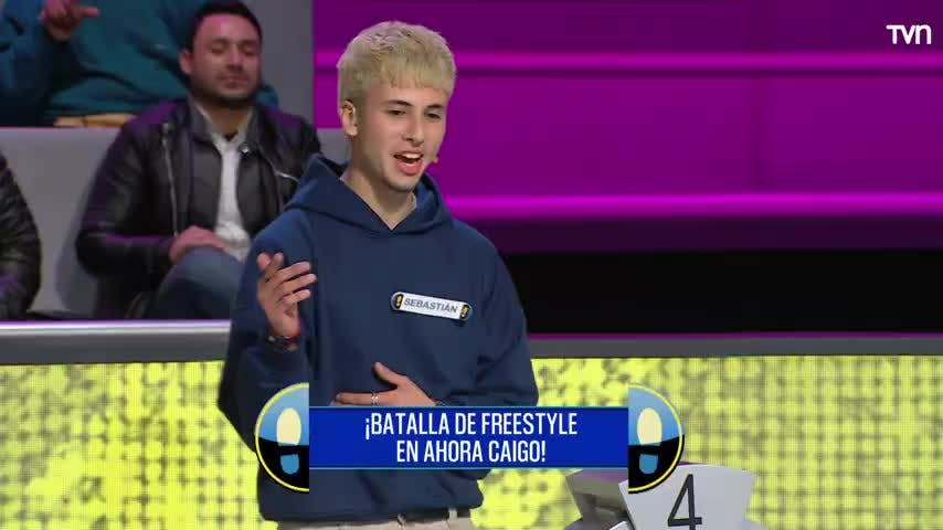 ¡Tremenda batalla de freestyle en Ahora Caigo! 