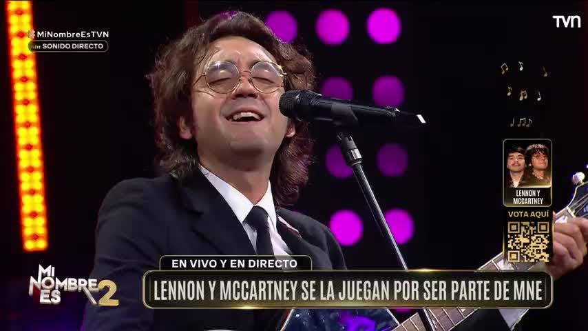 Lennon y McCartney se la juegan por ser parte de Mi Nombre Es