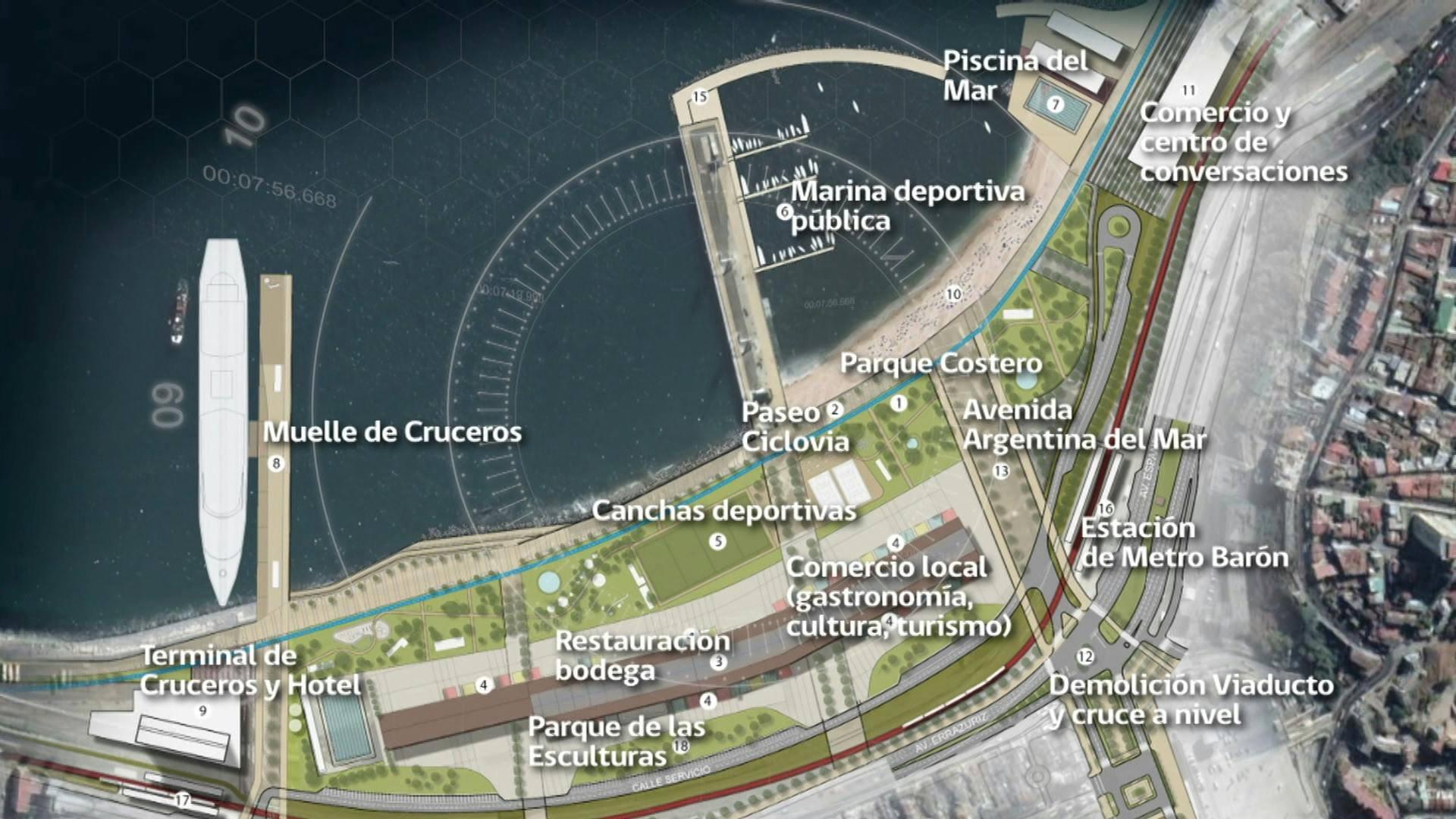 Obras del futuro Parque Barón superan el 40% de avance