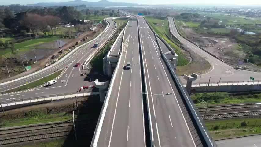 Se abrieron orejas del Puente Industrial en San Pedro de la Paz