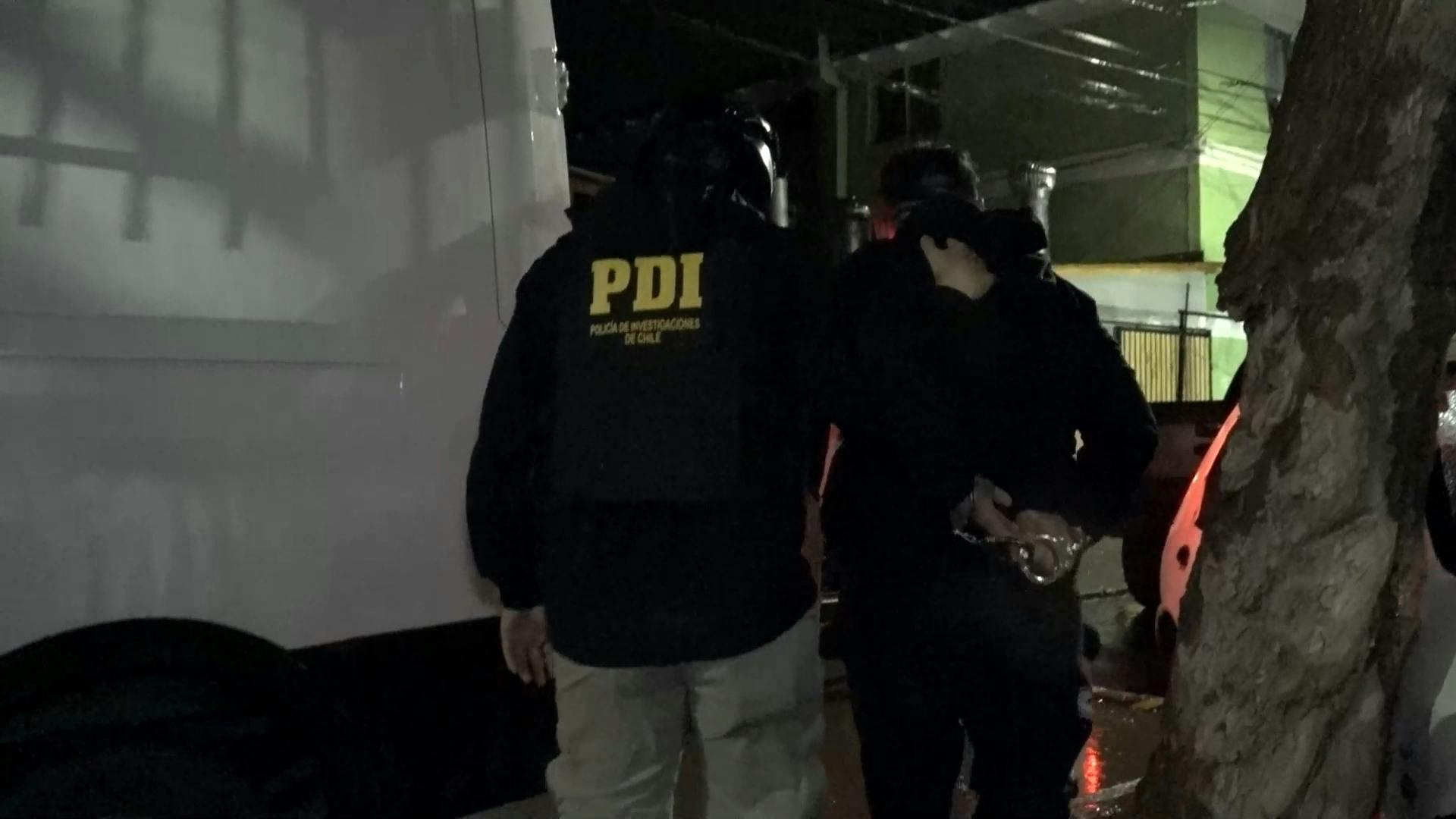 22 detenidos tras operativo de PDI en Los Andes