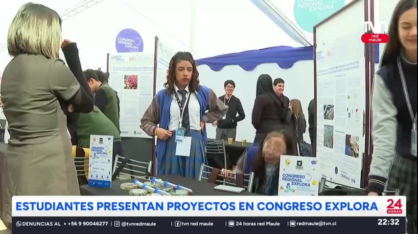 Estudiantes se presentaron en Congreso Regional Explora