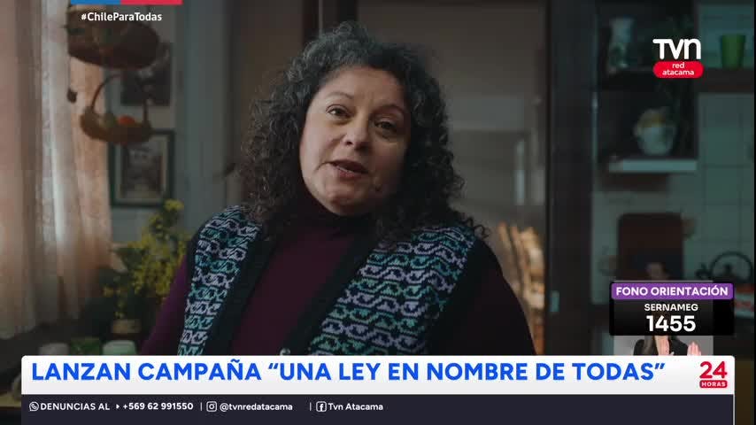 Lanzan campaña “Una Ley en Nombre de Todas”