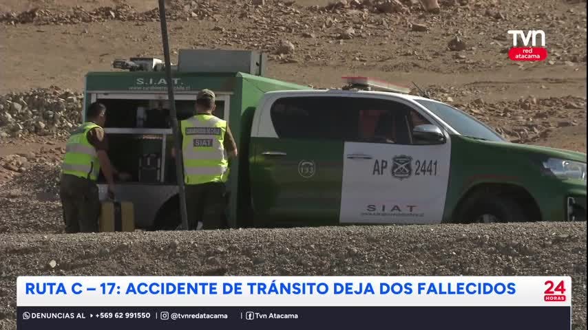 Accidente fatal en la ruta C - 17