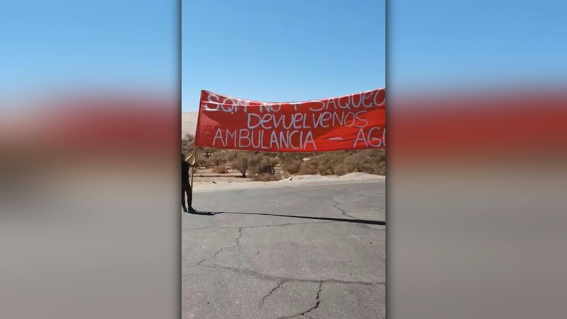 Vecinos de Quillagüa exigen mejoras en la salud del poblado 